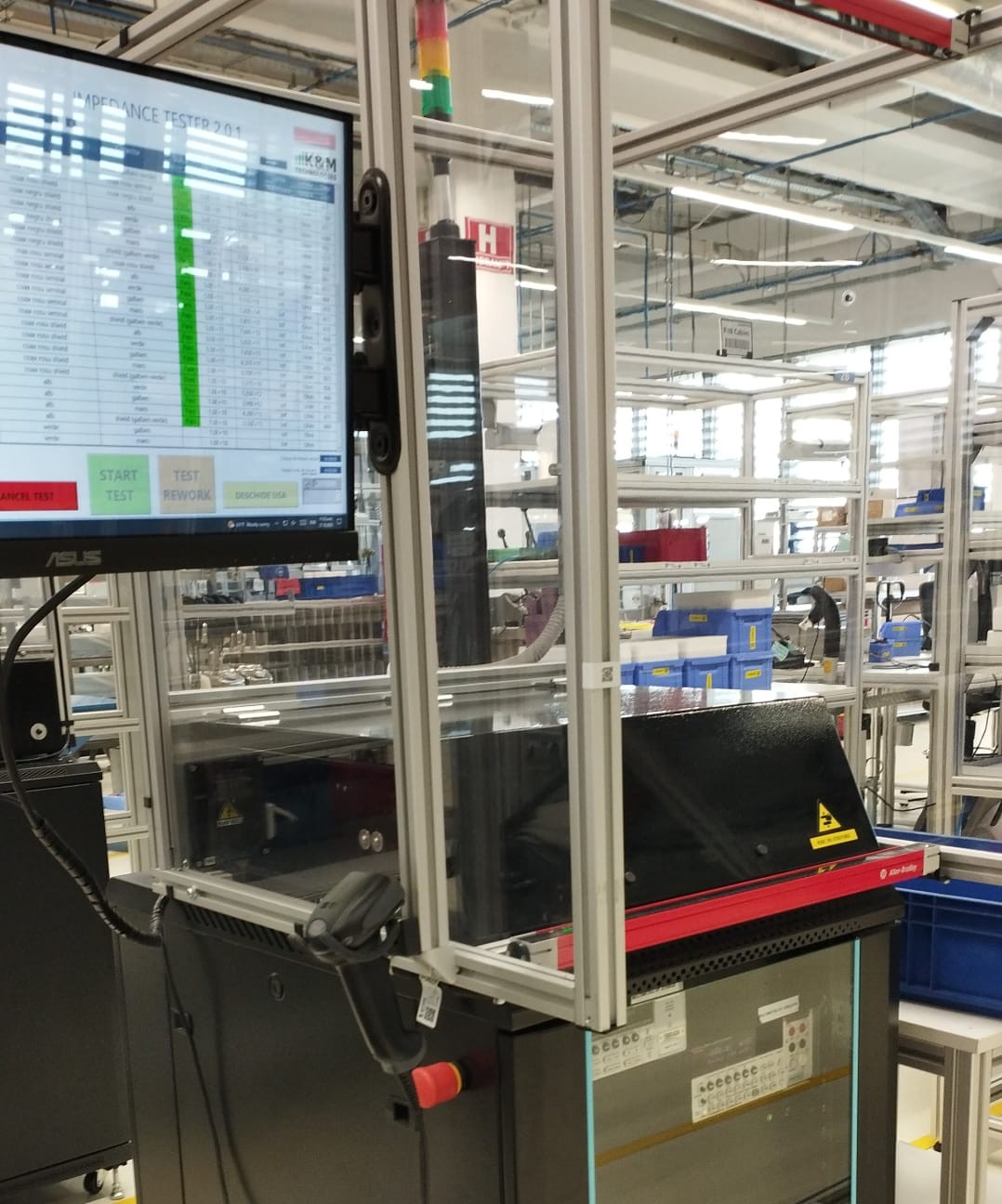 Continuity & Impedance testing system